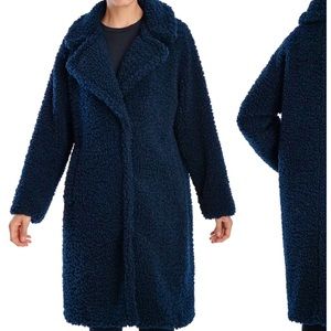 Lucky Brand faux shearling teddy bear coat